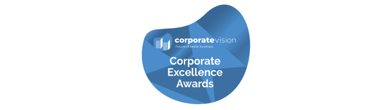 Corporate Vision Award logo banner